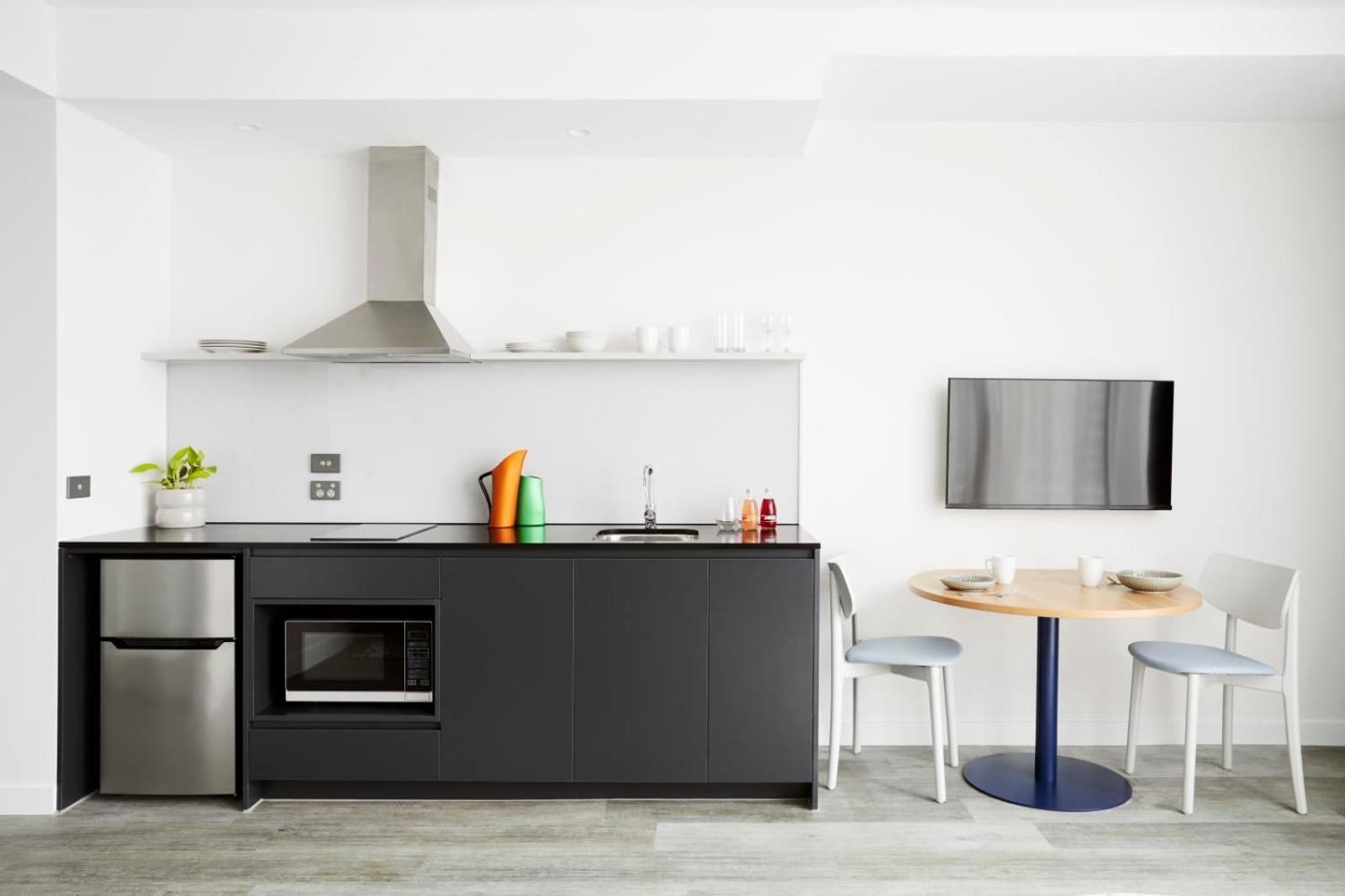 Studio Apartments At Aurora Near Melbourne Port Buitenkant foto
